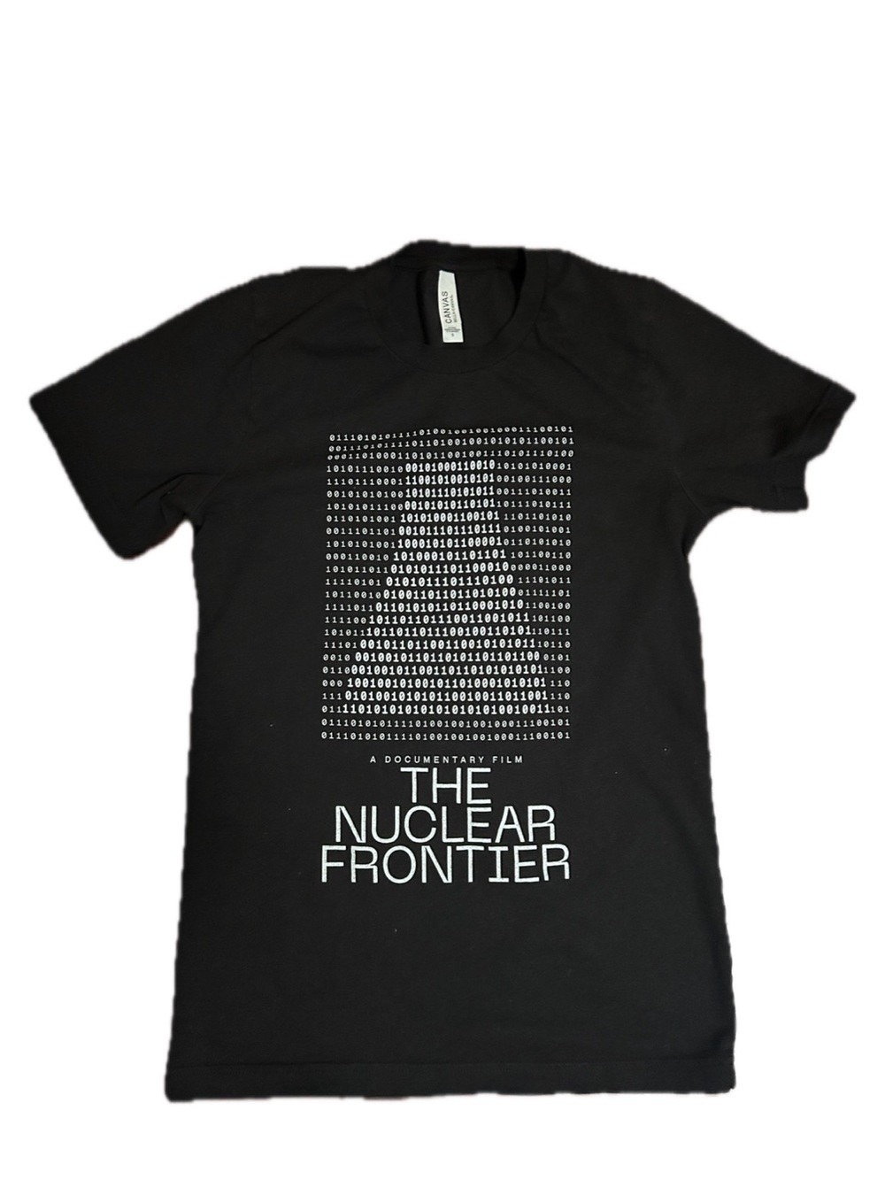 Bella Canvas Black Graphic 'The Nuclear Frontier' Tee